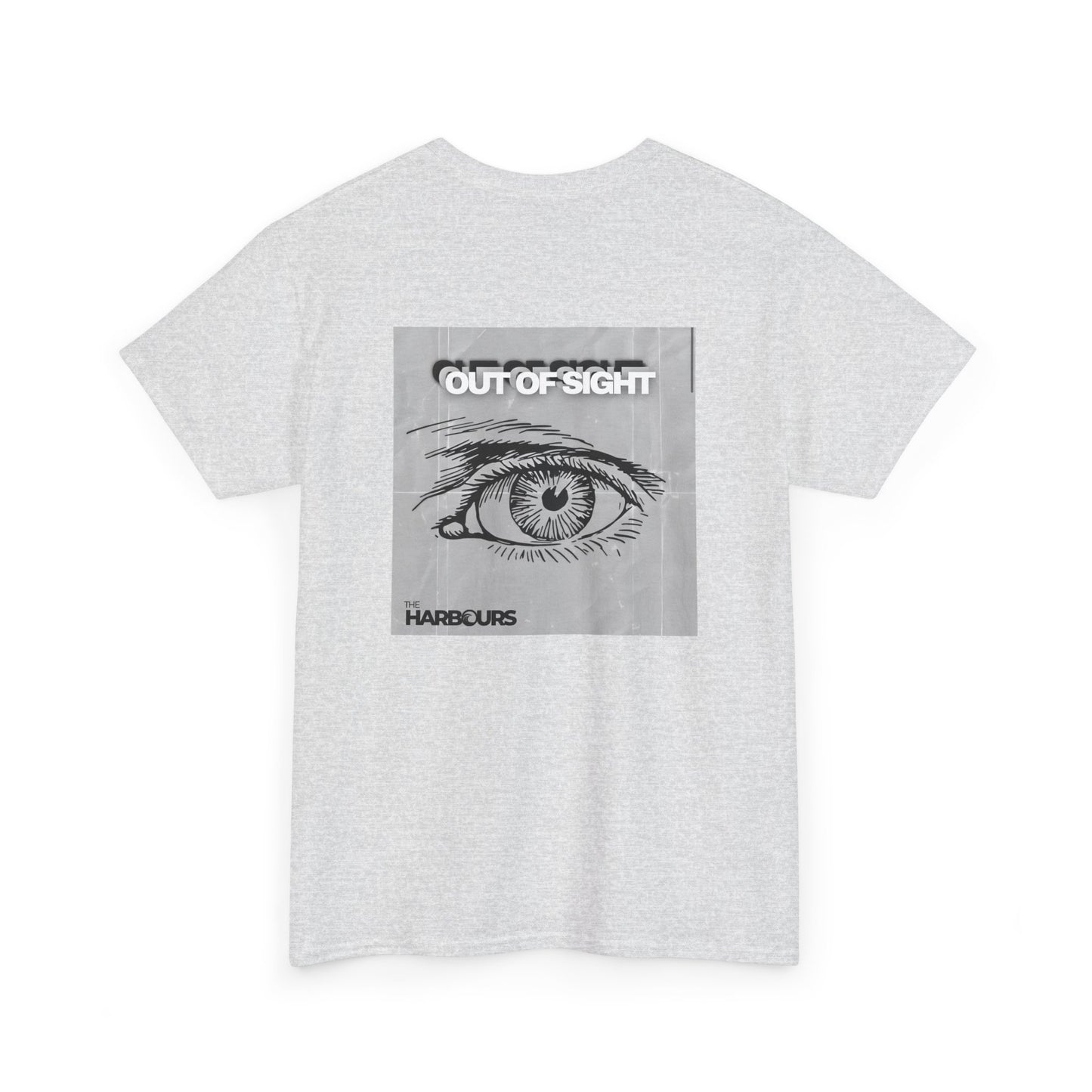 "Out of Sight" Album Cover Tee (White/Ash)