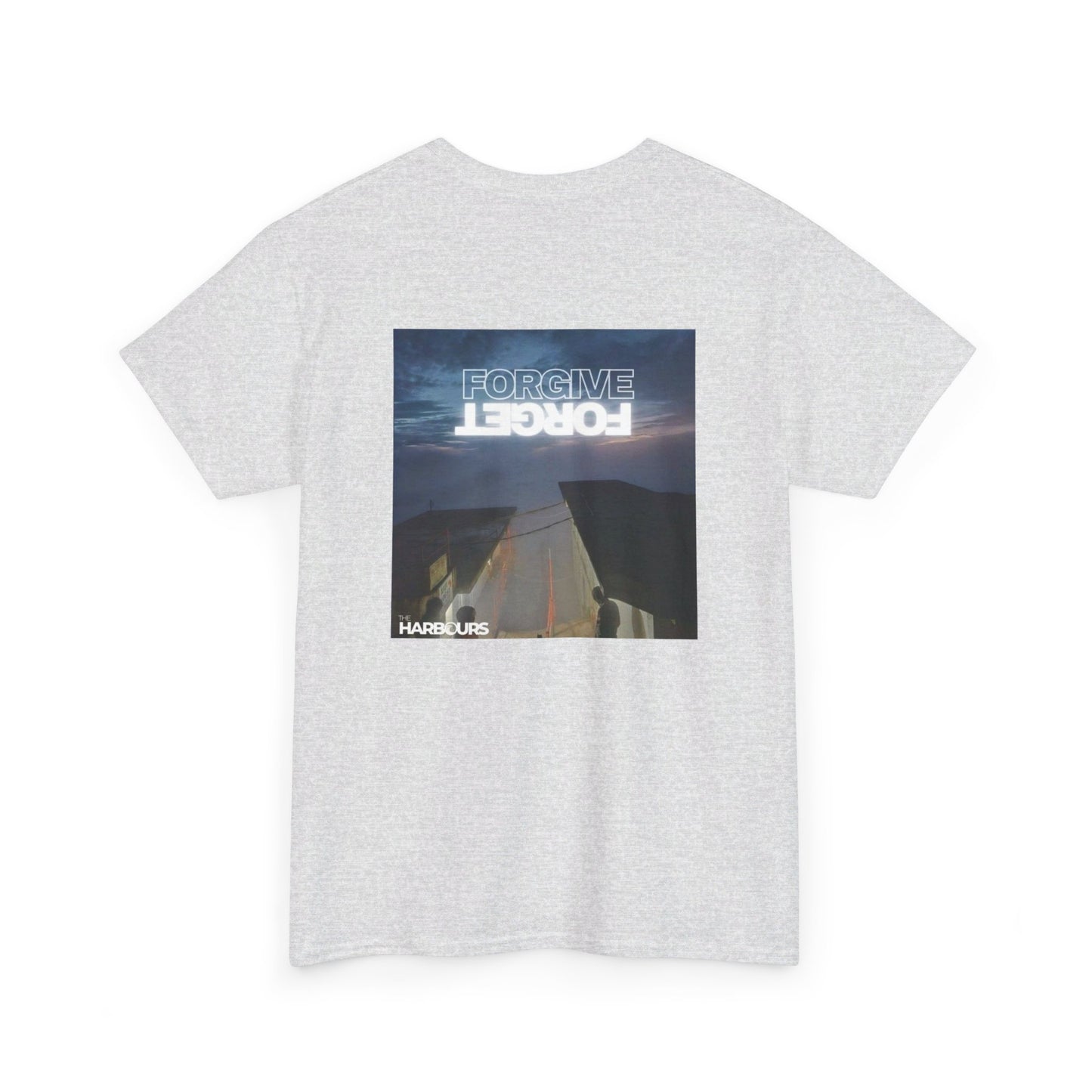 "Forgive & Forget" Album Cover Tee (White/Ash)