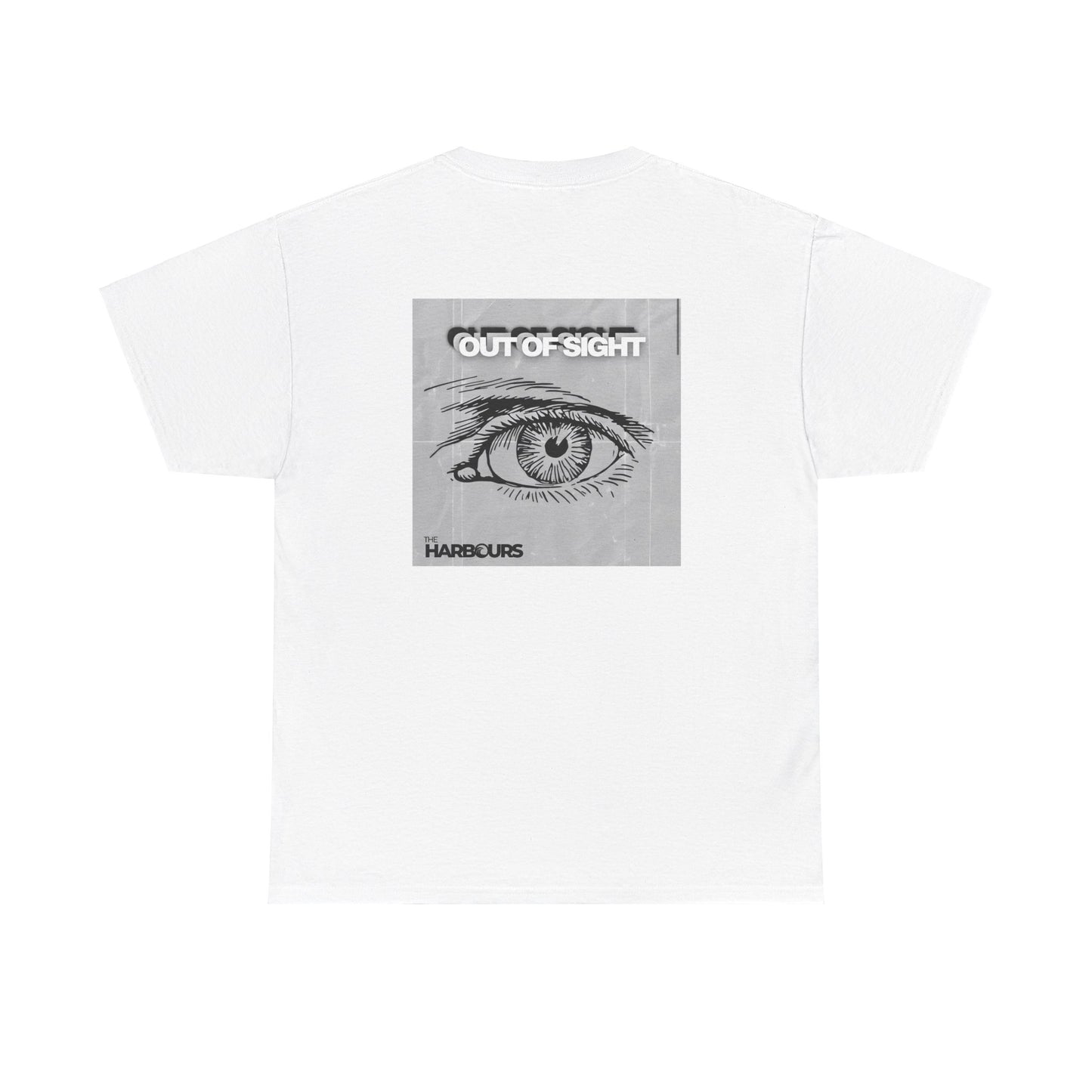 "Out of Sight" Album Cover Tee (White/Ash)