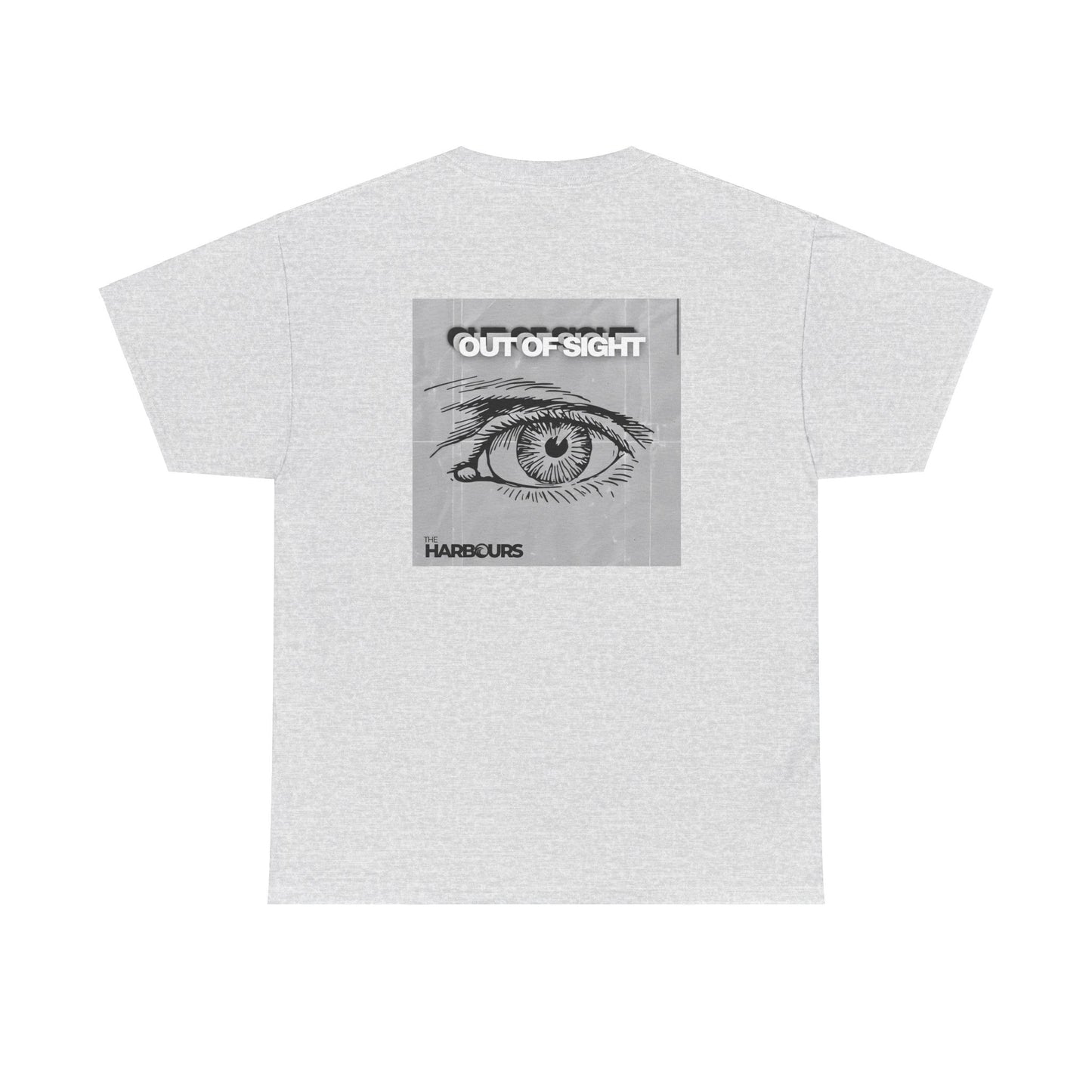 "Out of Sight" Album Cover Tee (White/Ash)