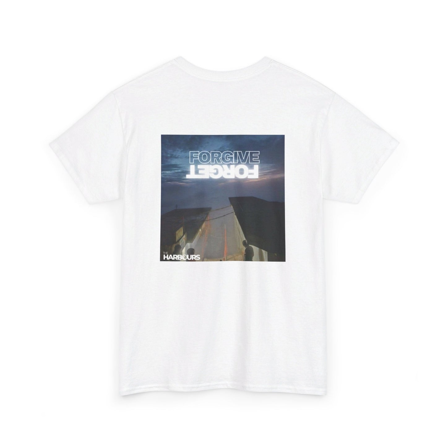 "Forgive & Forget" Album Cover Tee (White/Ash)