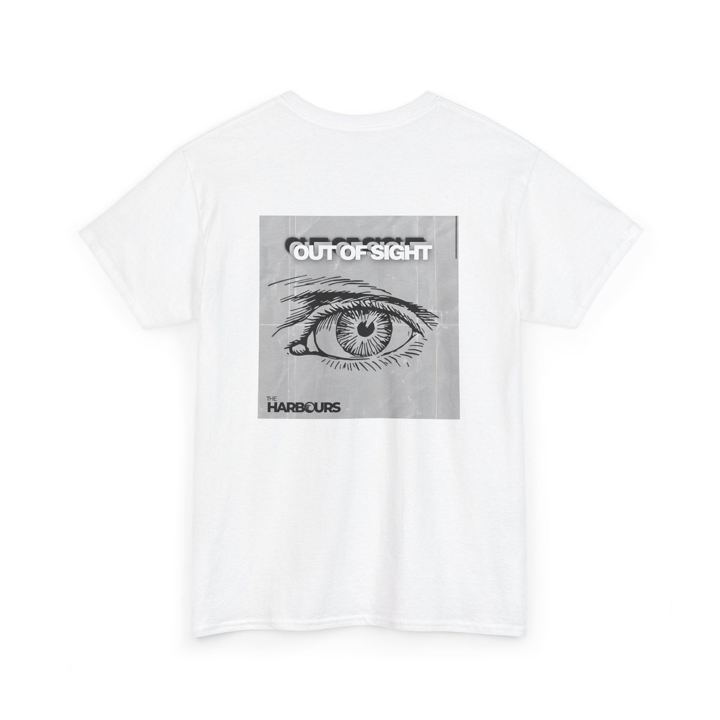 "Out of Sight" Album Cover Tee (White/Ash)