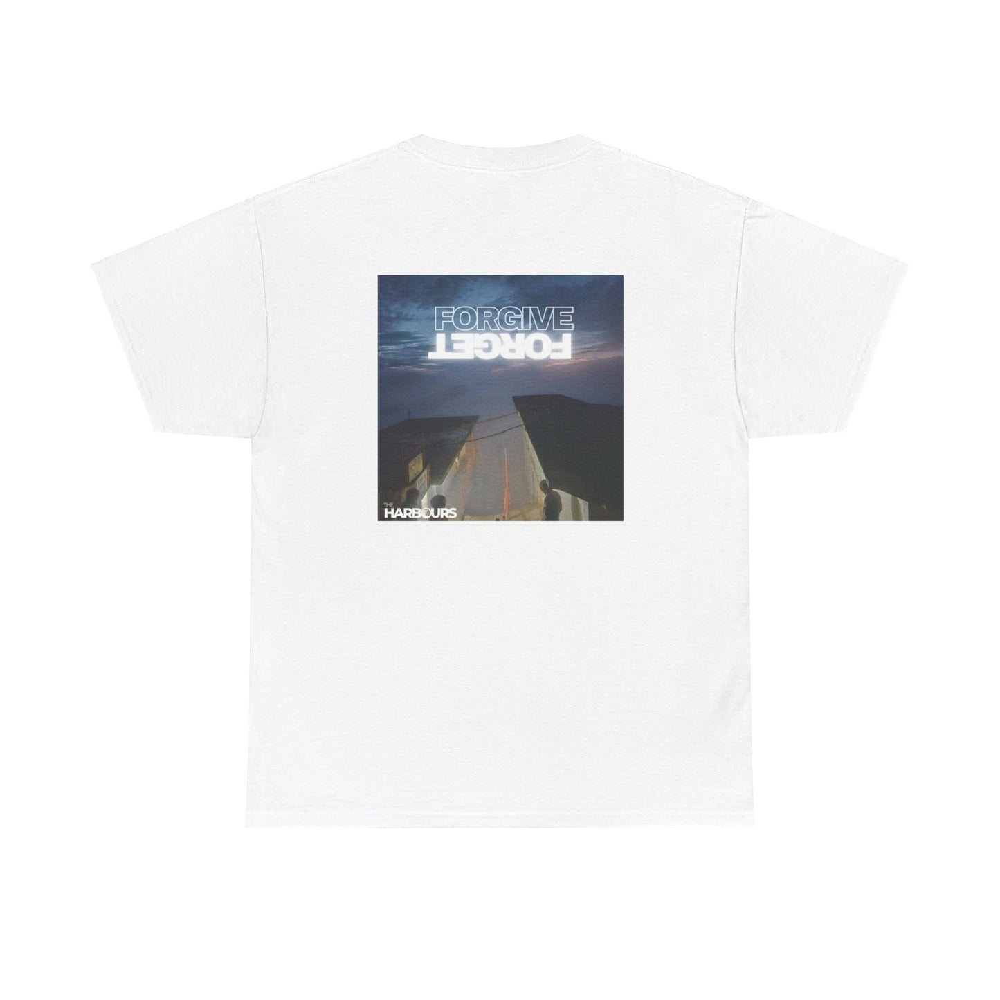 "Forgive & Forget" Album Cover Tee (White/Ash)