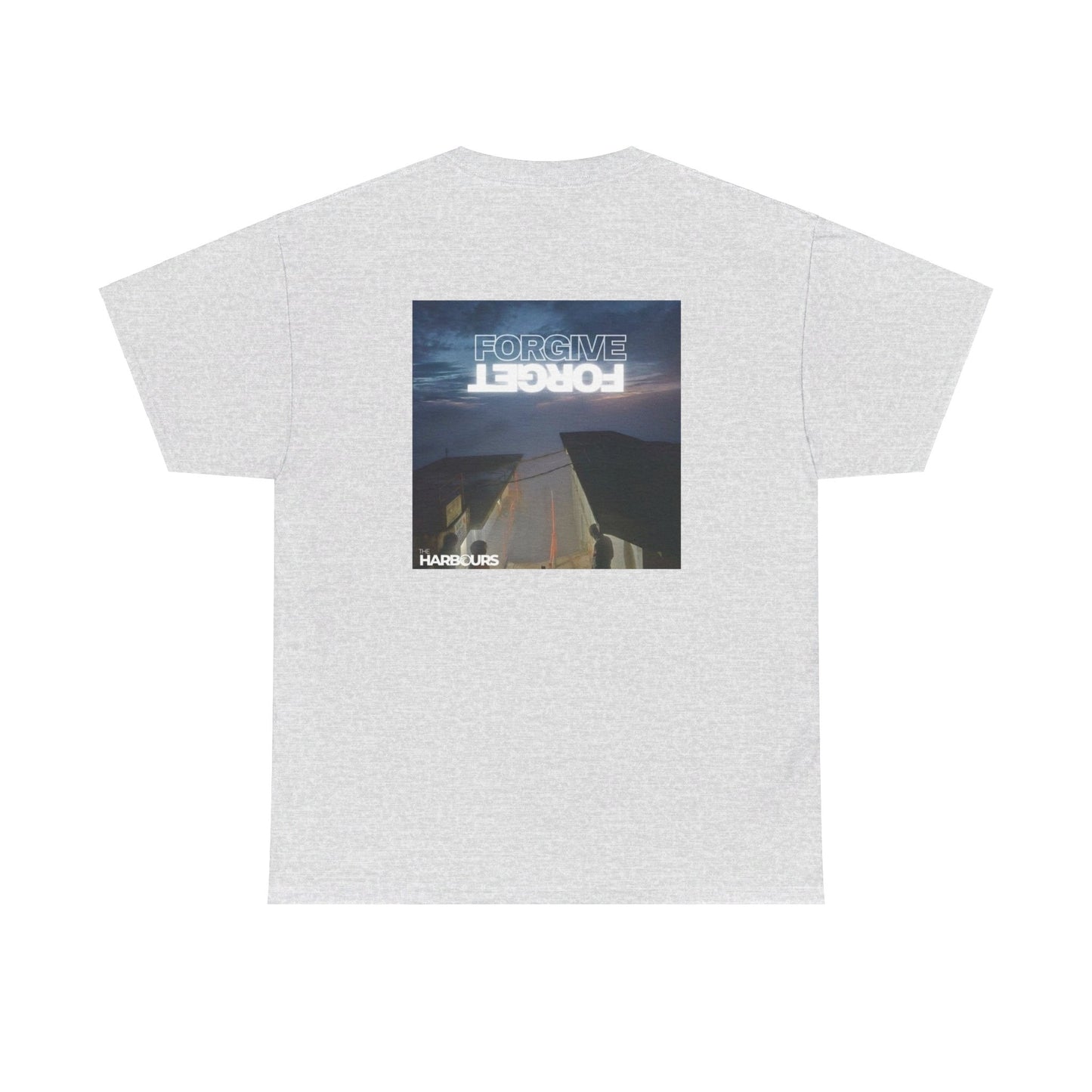 "Forgive & Forget" Album Cover Tee (White/Ash)